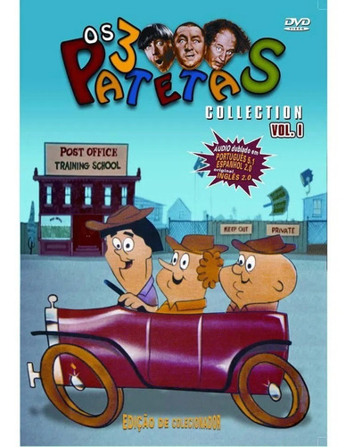 Dvd Os 3 Patetas Collection Vol. 1