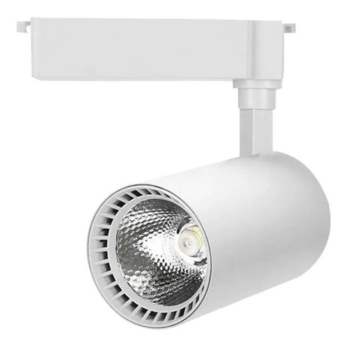 Spot Led 10w P/ Trilho Eletrificado Preto Ou Branco