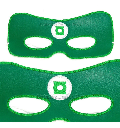 Vista de ahora en adelante la seguridad Antifaz / Máscara Superheroe Linterna Verde | MercadoLibre