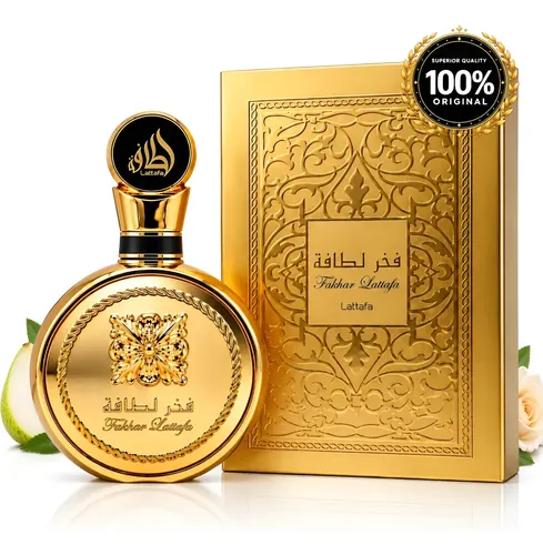 Perfume Árabe Lattafa Fakhar Gold 100ml