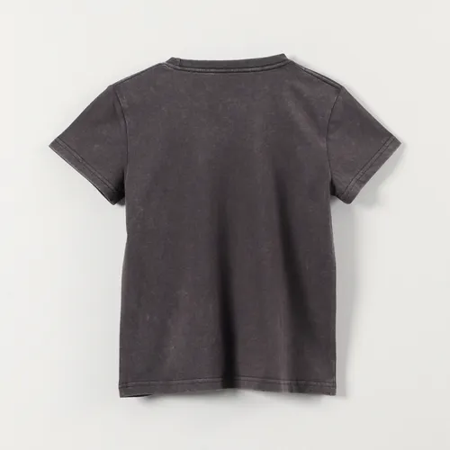Polera Manga Corta Hombre Mickey Gris Disney