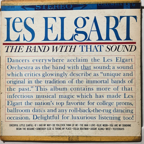 Disco Lp: Les Elgart-the Band With That Sound