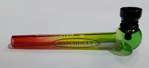 Imagen 4 de 7 de Pipa Pyrex Borosilicato Metal Filtro 12cm D&k Dengke Rasta
