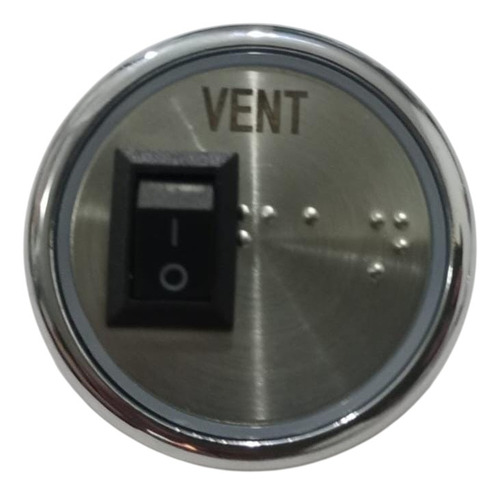Boton Ascensor Funciones Especiales Azul Ventilador
