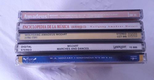 Cds. De Wolfgang Amadeus Mozart - Música Clásica