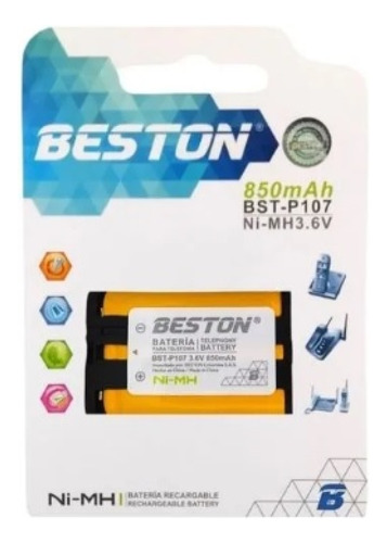Bateria Beston Bst-p107 850mah - 3.6v