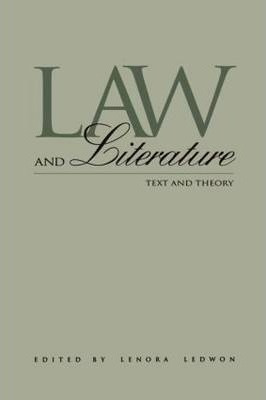 Imagen 1 de 4 de Law And Literature - Lenora Ledwon
