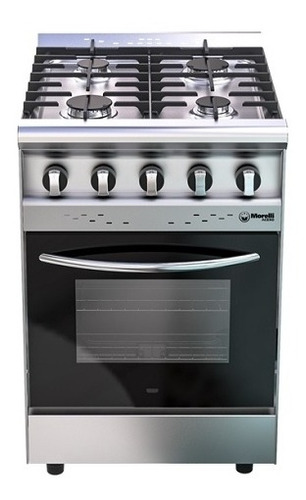 Cocina Morelli Acero 550 Multigas Acero Inoxidable