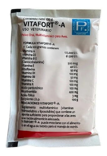 Vitafort-a 100 Gr Parfarm