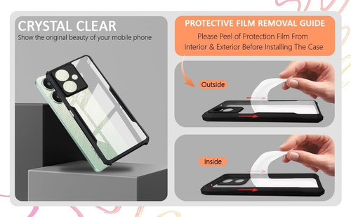 Funda Para Xiaomi Redmi Note 14 5g Transparente Carcasa