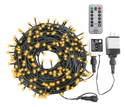 Cadena Luz Led 300 Para Arbol Navidad Interior Exterior 8