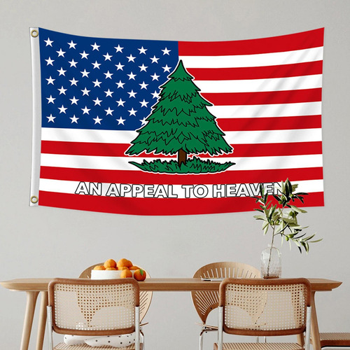 Bandera De Pino Bandera De Pino 3x5 Apelación Del Cartel Del