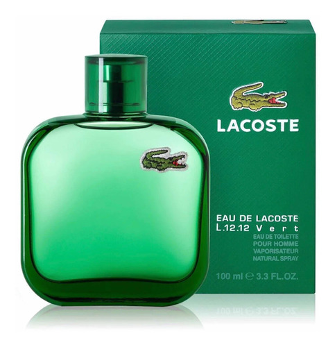 Lacoste L 12.12 Vert 100ml Edt Pour Homme