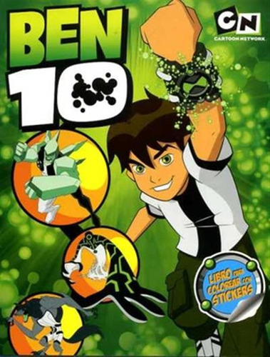 Ben 10 Para Colorear Con Stckers.