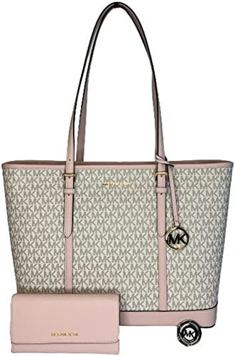 Michael Michael Kors Jet Set Bolsa De Viaje Grande Tz Con