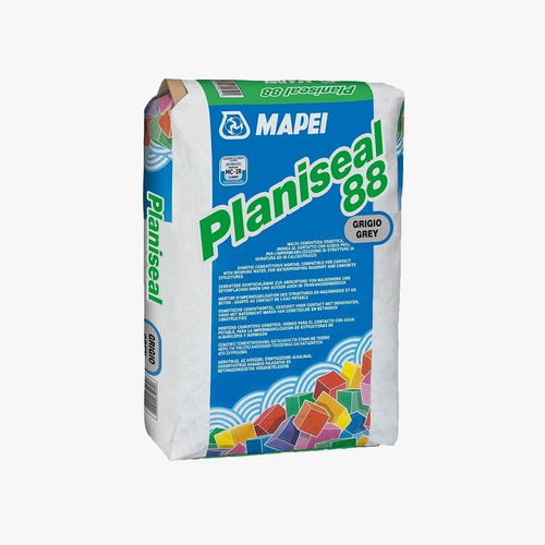 Planiseal88 Mortero Cementicio Apto P/ Agua Potable X 25 Kg