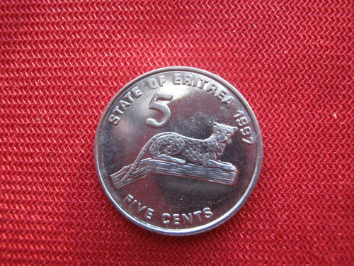 Eritrea 5 Cent 1997