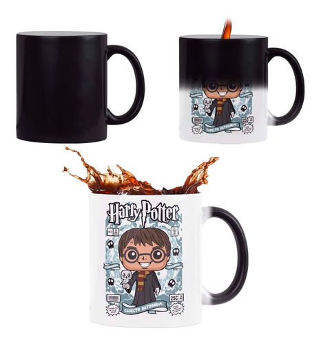 Taza Mágica Harry Potter Comic