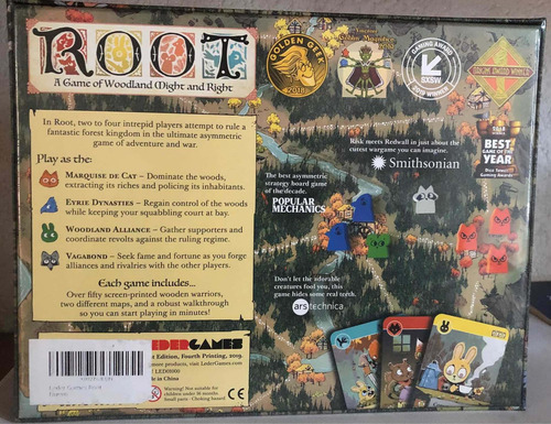 Root Juego De Mesa Leder Games