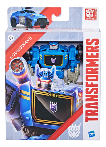 Transformers Figuras 18 Cm Soundwave Serie Alpha Hasbro