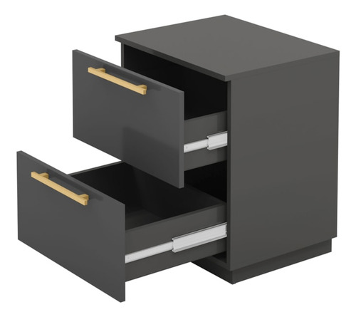 Kit 2 Mesa De Cabeceira 2gv 50 Cm Dub 50019 Alasca Vlr