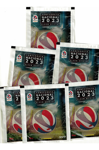 Imagen 1 de 2 de Packs De 20 Sobres Campeonato Nacional 2023 Chile