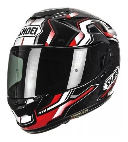 Capacete Shoei Gt-air Bounce Tc-1 Preto Vermelho Mais Pinlock