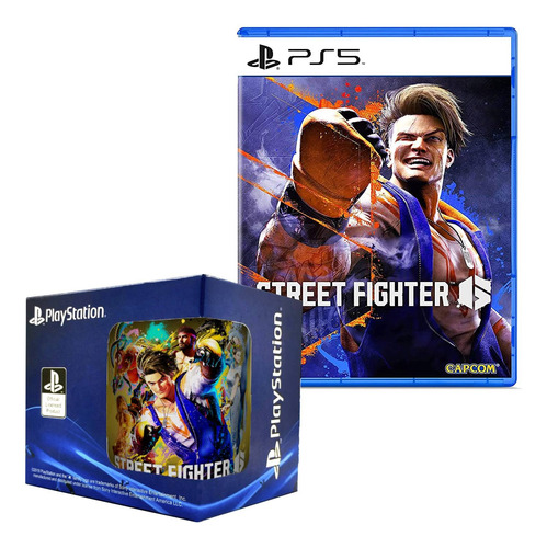 Street Fighter 6 Playstation 5 Y Taza