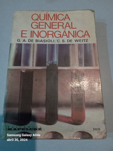 Química General E Inorgánica 