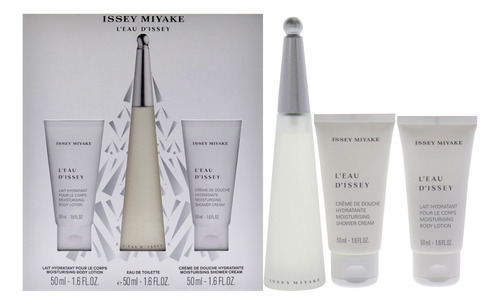 Perfume Issey Miyake Leau Dissey Para Mujer, 50 Ml, Set De R