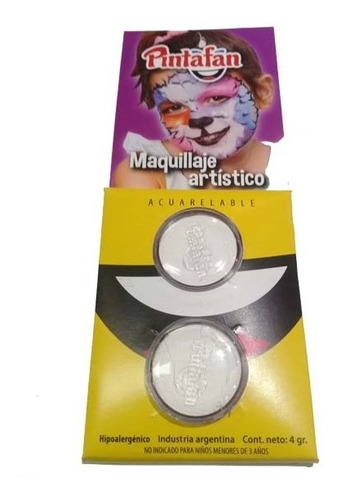 Imagen 1 de 2 de Maquillaje Artistico Pintafan Pastilla 2grs