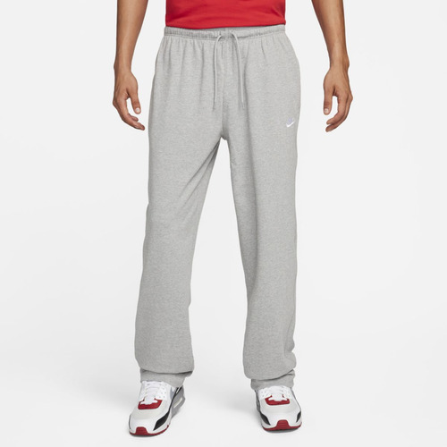 Pants Para Hombre Tejido Knit  Nike Club Fleece Gris 