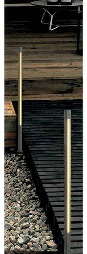 Lampara Led Tipo Baliza Para Jardín Estevez Resistente 24w