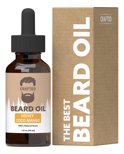 Aceite Para Barba De Crafted Beards  Acondicionador De Aceit