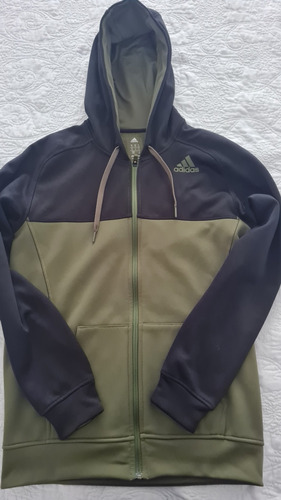 Buzo adidas Con Capucha Y Cierre Climawarm Usado