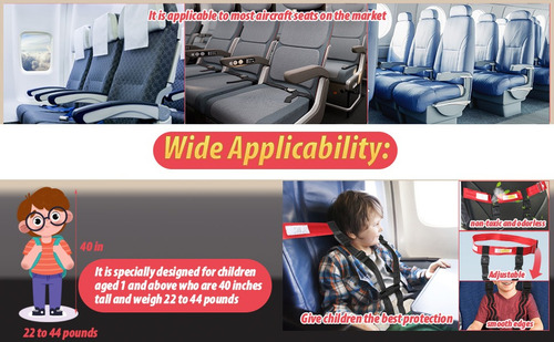 Arnes De Avion Sistema De Retención De Viaje Niños Pequeños