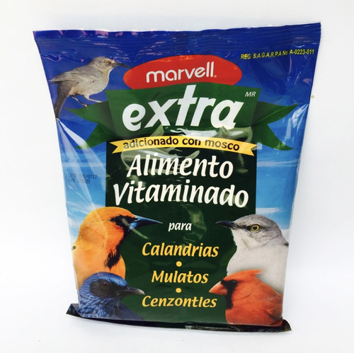 Alimento Extra 3 Kg Alimento Para Cenzontles, Calandrias Etc