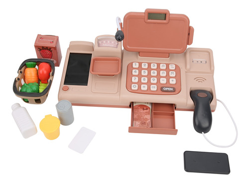 Caja Registradora Toy Voice, Cajero Electrónico De Juegos De