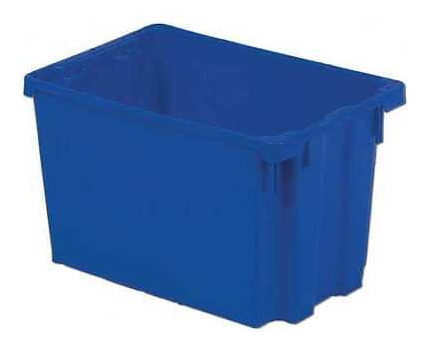 Lewisbins Sn2012-6 Red Stack & Nest Bin, Red, Plastic, 2 Aad