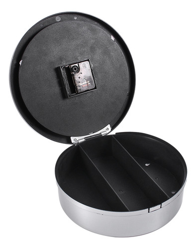 Reloj De Pared Seguro Con Compartimento Secreto Y Contenedor