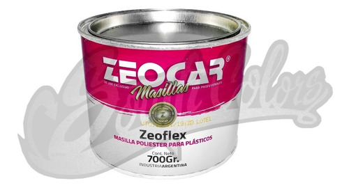 Masilla Zeocar Zeoflex Para Plasticos