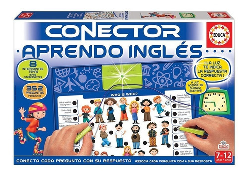 Juego De Mesa Conector Aprendo Ingles