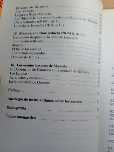 Los Esenios Y Los Rollos Del Mar Muerto (Usado)
