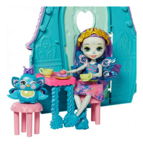 Cabaña Patter Peacock Enchantimals Muñeca Niñas 4 Años