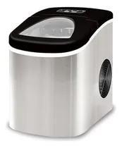 Comprar Maquina Fabricadora De Hielo 12 Kg Inoxidable Con Tapa Negra