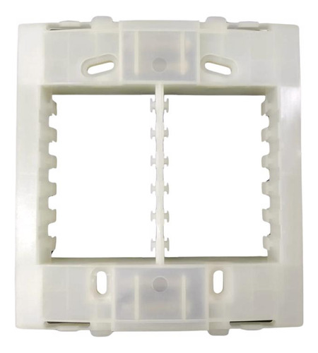 Suporte Placa 4x4 Branco Clean E Sleek Margirius