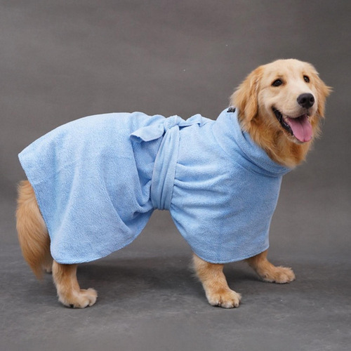Bata De Baño Para Mascotas Para Perros Albornoz De Secado Pa