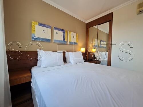 Imagem 10 de 15 de Quality Bela Cintra - Flat, Na Região Da Paulista No Pool Para Investimento - Sf34227