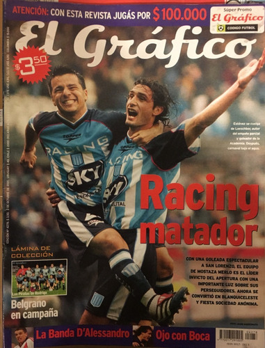 El Gráfico, N° 4278  Revista Fútbol Argentino, Cb