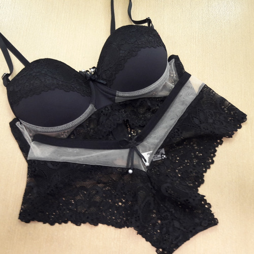 Conjunto Denise - Conjunto De Lingerie Sensual E Sofisticado